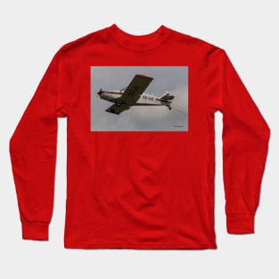 airplane in the sky Long Sleeve T-Shirt